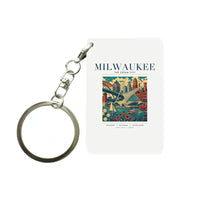 Thumbnail for MILWAUKEE - Poster - Key Chain - White