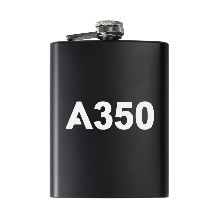Customisable Airbus A350 Hip Flask - view 2