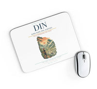 Thumbnail for Dien Bien Phu Airport (DIN) design on white rectangle mouse pad