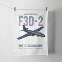 Thumbnail for F3D-2 Skyknight design on white towel