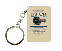 Thumbnail for LEAP-1A Key Chain design on beige key chain