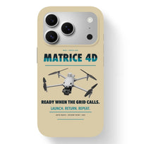 Thumbnail for DJI Matrice 4D Case design on beige iphone case