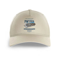 Thumbnail for PW150A design on beige printed hat