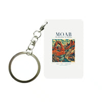 Thumbnail for MOAB - Poster - Key Chain - White