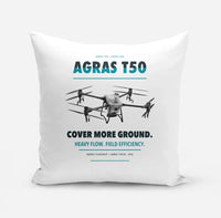 Thumbnail for DJI Agras T50 design on white pillow
