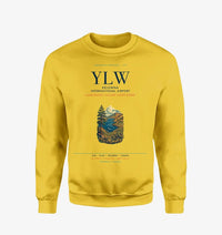 Thumbnail for Kelowna International Airport (YLW) design on yellow sweatshirt