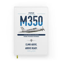 Thumbnail for Piper M350 design on white notebook