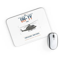 Thumbnail for Bell UH-1Y Venom design on white rectangle mouse pad