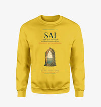 Thumbnail for Siem Reap Angkor International Airport (SAI) design on yellow sweatshirt
