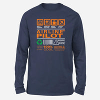 Thumbnail for Airline Pilot Label T-Shirt - view 2