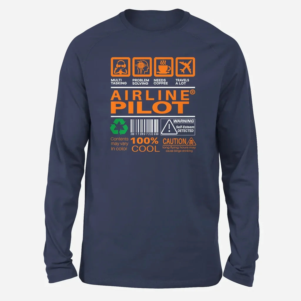 Airline Pilot Label T-Shirt - view 2