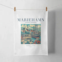 Thumbnail for MARIEHAMN - Poster - Towel - White