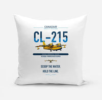 Thumbnail for Canadair CL-215 design on white pillow