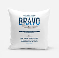 Thumbnail for Cessna Citation Bravo design on white pillow