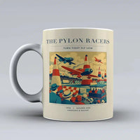 Thumbnail for VINTAGE G4046 - The Pylon Racers - Ceramic Mug design on beige