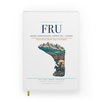 Thumbnail for Manas International Airport (FRU) design on white notebook