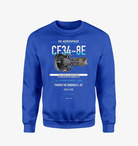 Thumbnail for CF34-8E design on blue sweatshirt