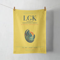 Thumbnail for Langkawi International Airport (LGK) design on yellow towel