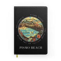 Thumbnail for PISMO BEACH - Badge - Notebook - Black