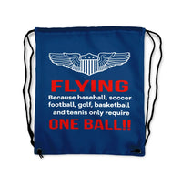 Thumbnail for Flying One Ball Drawstring Bag - view 2