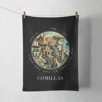 Thumbnail for COMILLAS - Badge - Towel - Black