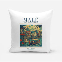 Thumbnail for MALÉ - Poster - Pillow - White