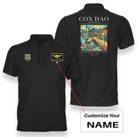Thumbnail for CON DAO - Poster - Double-Side Polo - Black + Name