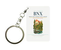 Thumbnail for Banja Luka International Airport (BNX) design on white key chain