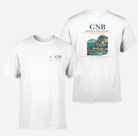 Double-Side Printing — Grenoble-Isère Airport (GNB) Double-Side T-Shirt