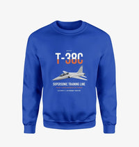 Thumbnail for T-38C Talon design on blue sweatshirt
