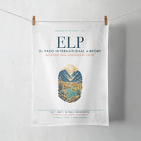 Thumbnail for El Paso International Airport (ELP) design on white towel