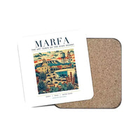 Thumbnail for MARFA - Poster - Coaster - White