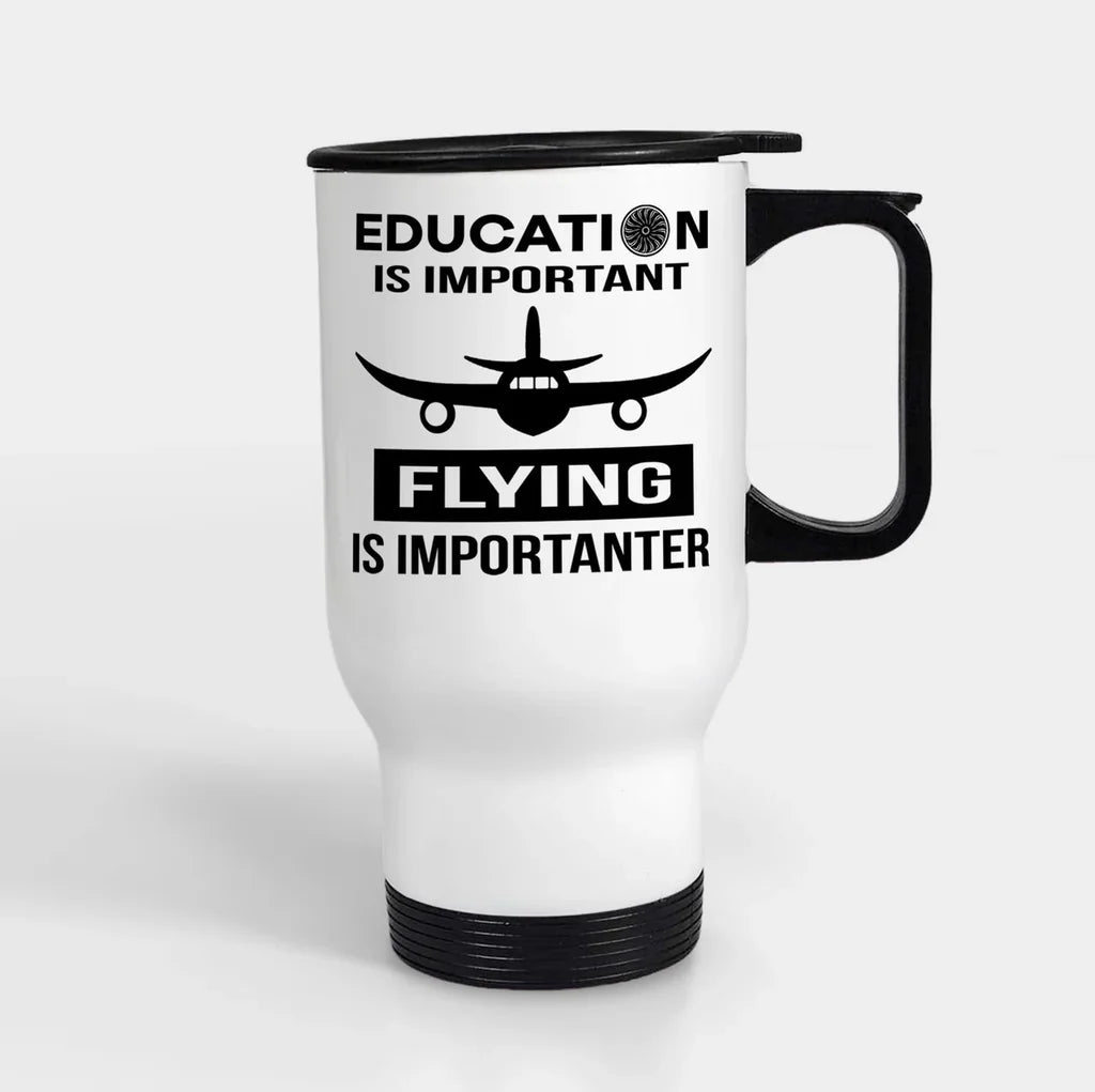 Flying is Importanter Travel Mug - view 2