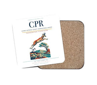 Thumbnail for Casper–Natrona County International Airport (CPR) design on white 1 piece coaster