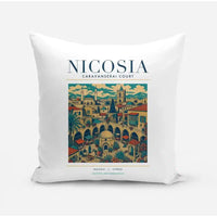 Thumbnail for NICOSIA - Poster - Pillow - White