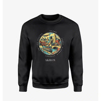 Thumbnail for AKRON - Badge - Sweatshirt - Black