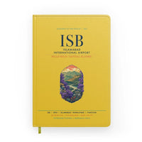 Thumbnail for Islamabad International Airport (ISB) design on yellow notebook