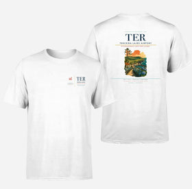 Double-Side Printing — Terceira Lajes Airport (TER) Double-Side T-Shirt