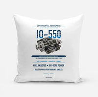 Thumbnail for IO-550 design on white pillow