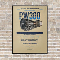 Thumbnail for PW300 vertical canvas print - framed - beige background