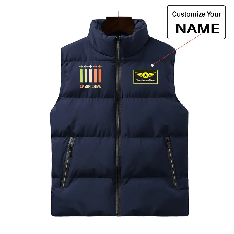 Colourful Cabin Crew Vest - view 3