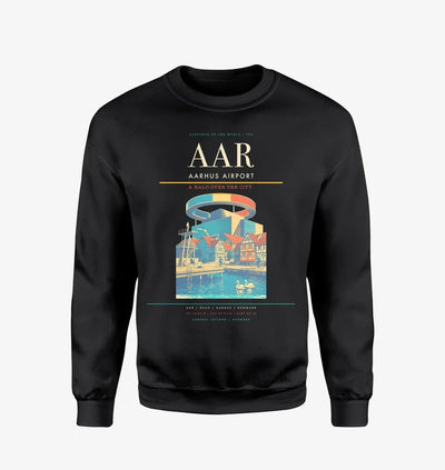 Aarhus Airport AAR Sweatshirt - Black