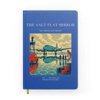 Thumbnail for VINTAGE G4333 - The Salt Flat Mirror - Designed Notebooks design on blue