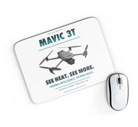 Thumbnail for DJI Mavic 3 Thermal design on white rectangle mouse pad