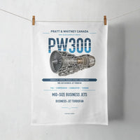 Thumbnail for PW300 design on white towel