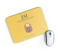 Thumbnail for Jaipur International Airport (JAI) design on yellow rectangle mouse pad