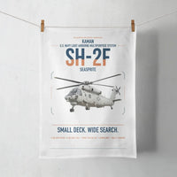 Thumbnail for Kaman SH-2F Seasprite design on white towel