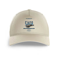 Thumbnail for CJ610 design on beige printed hat