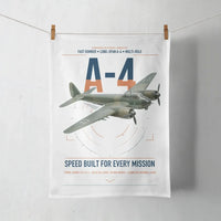Thumbnail for Junkers Ju 88A-4 design on white towel