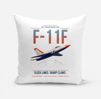 Thumbnail for F-11F Tiger design on white pillow